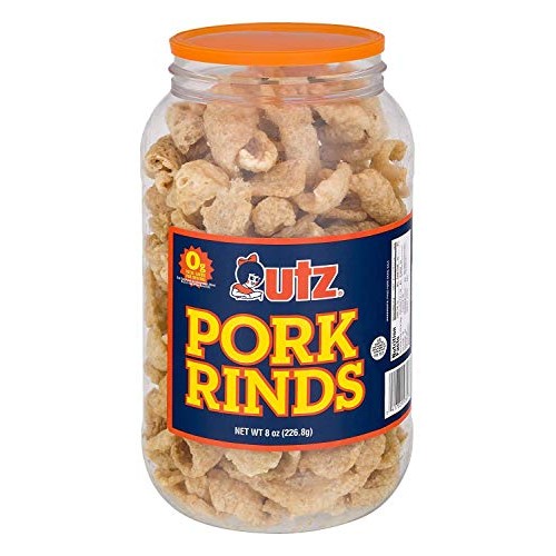 Utz Pork Rinds, Original Flavor - Keto Friendly Snack with Zero ...
