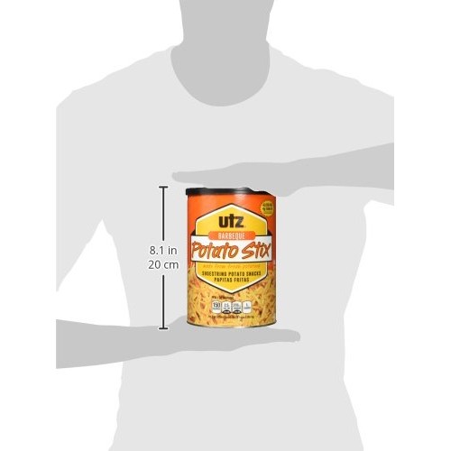 Utz Potato Stix, BBQ Flavor, 14 oz Canister