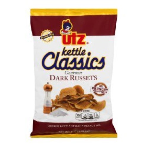 Utzs Russet Kettle Potato Chips 8 Ounces Pack Of 9