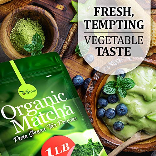 Uvernal Matcha Green Tea Powder -100% Pure Matcha For Smoothies