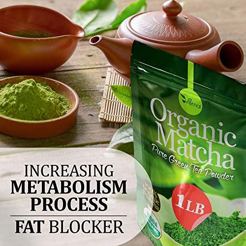 Uvernal Matcha Green Tea Powder -100% Pure Matcha For Smoothies
