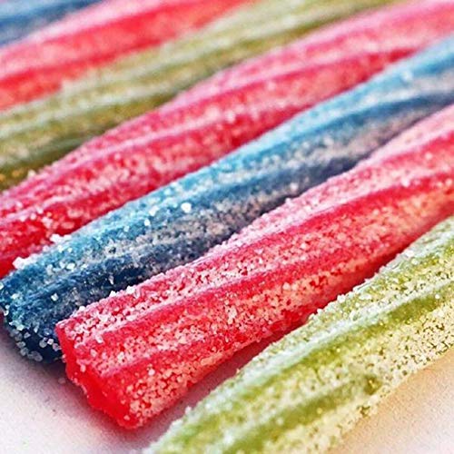 Sour Punch Twists, 3 Inch Individually Wrapped Candy, Bulk, 1 L...