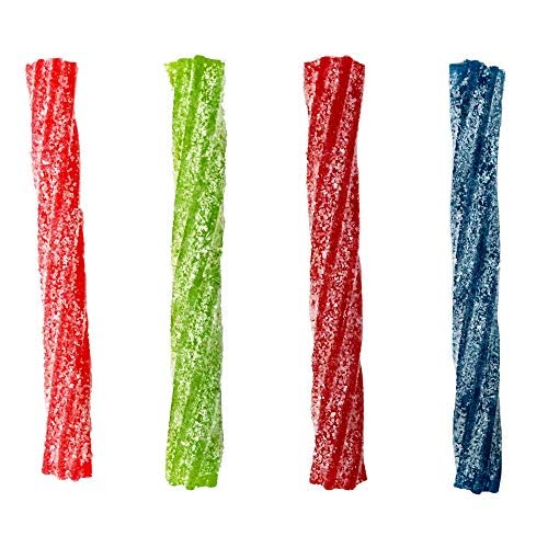 Sour Punch Twists, 3 Inch Individually Wrapped Candy, Bulk, 1 L...