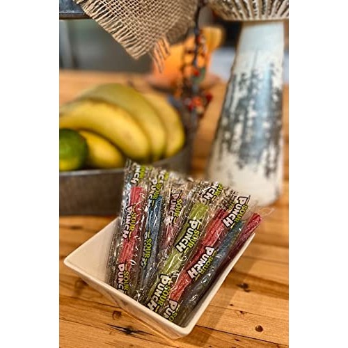 Sour Punch Twists, 3 Inch Individually Wrapped Candy, Bulk, 1 L...