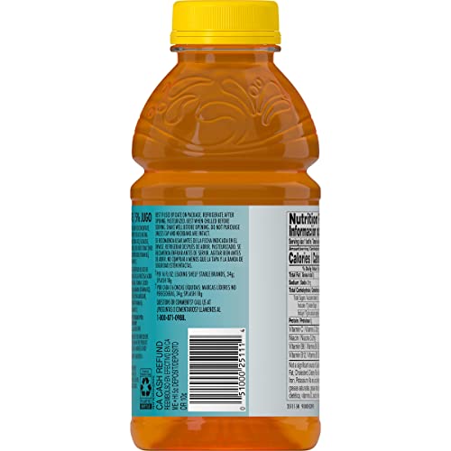 V8 Splash Mango Peach, 16 Oz. Bottle Pack Of 12