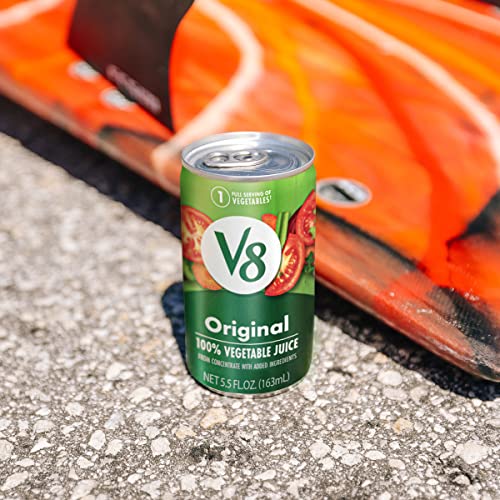 V8 Original 100% Vegetable Juice, 5.5 Oz. Can Pack Of 24