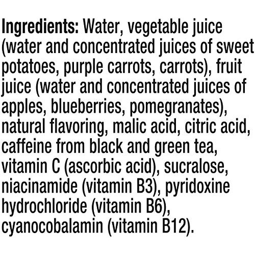 V8 +Energy, Juice Drink With Green Tea, Pomegranate Blueberry, 8