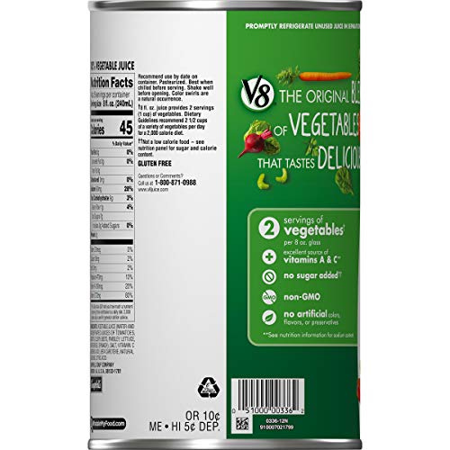 V8 Original 100% Vegetable Juice, 46 Oz.
