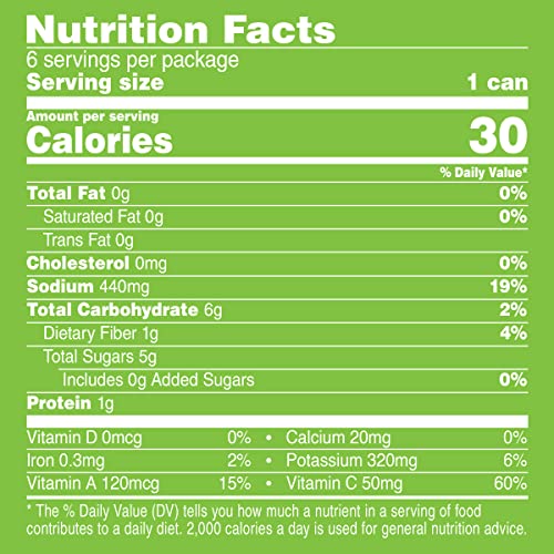 V8 Juice, Original 100% Vegetable Juice, Plant-Based Drink, 11.5