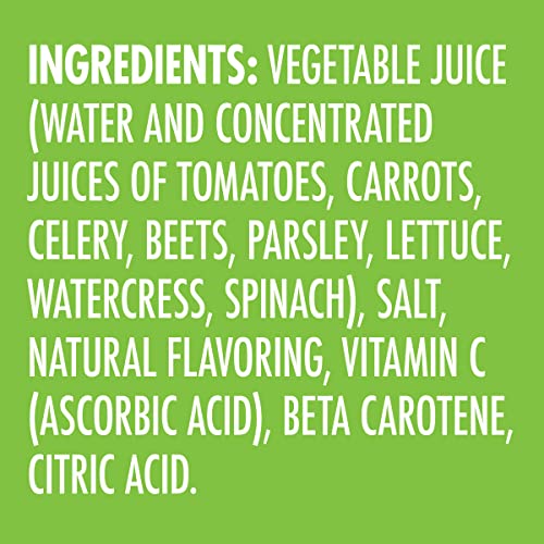 V8 Juice, Original 100% Vegetable Juice, Plant-Based Drink, 11.5