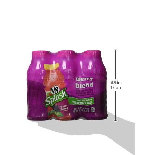 V8 Splash Berry Blend, 12 Oz. Bottle 2 Packs Of 6, Total Of 12