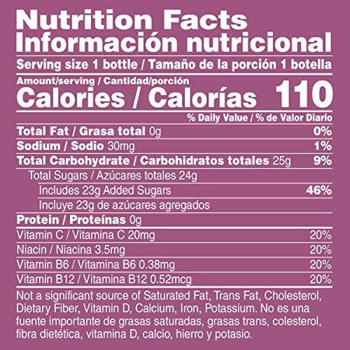 V8 Splash Berry Blend, 16 Oz. Bottle Pack Of 12