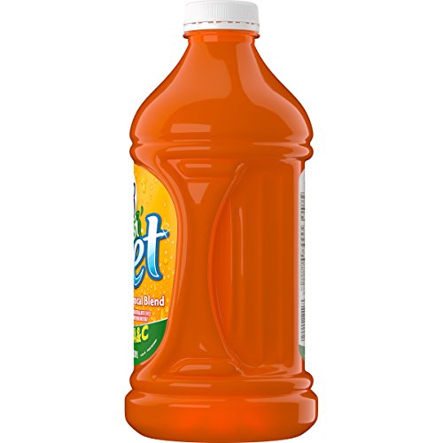 V8 Splash, Diet Tropical Blend, 64 Ounce Pack Of 4