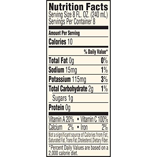 V8 Splash, Diet Tropical Blend, 64 Ounce Pack Of 4