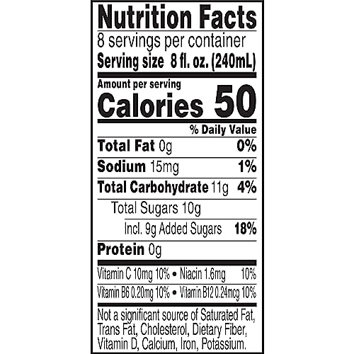 V8 Splash Mango Peach Flavored Juice Beverage, 64 FL OZ Bottle