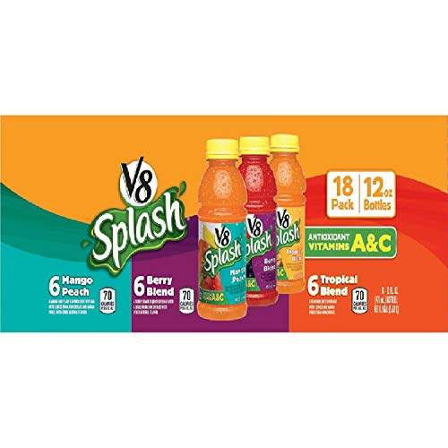 V8 Splash Variety Pack 12 Oz. Bottles, 18 Pk.