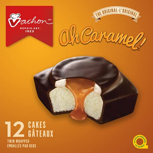 Vachon Ah Caramel! Cake, 1 Count, 336G {Imported From Canada}