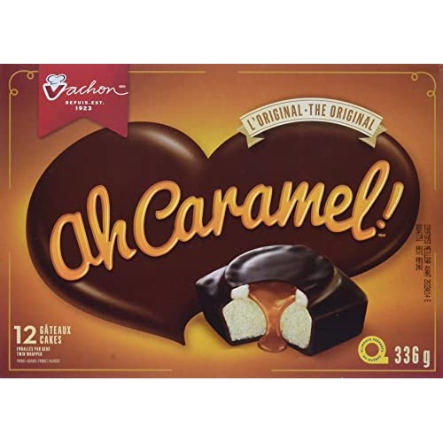 Vachon Ah Caramel! Cake, 1 Count, 336G {Imported From Canada}