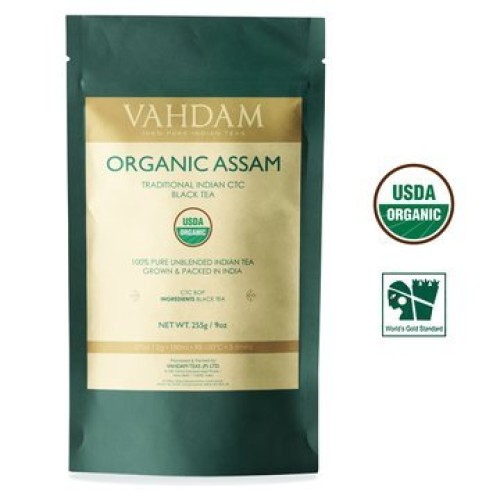 Vahdam Premium Ctc Organic Assam Black Tea &Amp; English Breakfast T