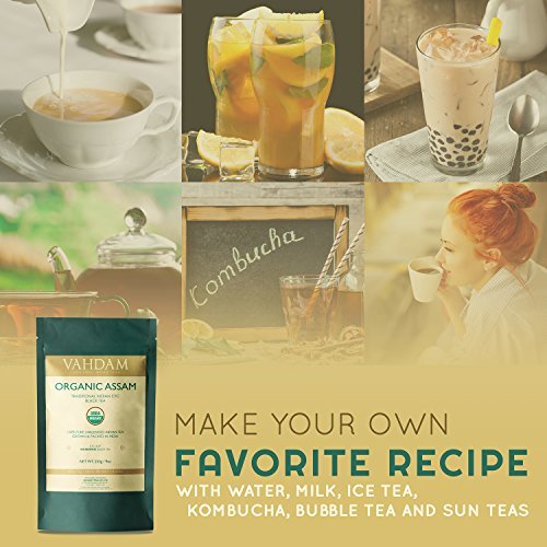 Vahdam Premium Ctc Organic Assam Black Tea &Amp; English Breakfast T