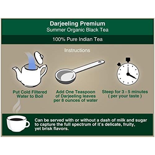 Vahdam’S Loose Leaf Darjeeling 2Nd Flush Black Tea With Balanced