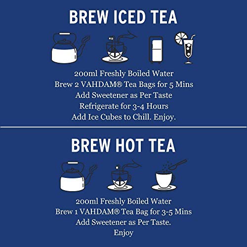 Vahdam, High Mountain Oolong Tea Bags, 100 Count | 100% Detox Te