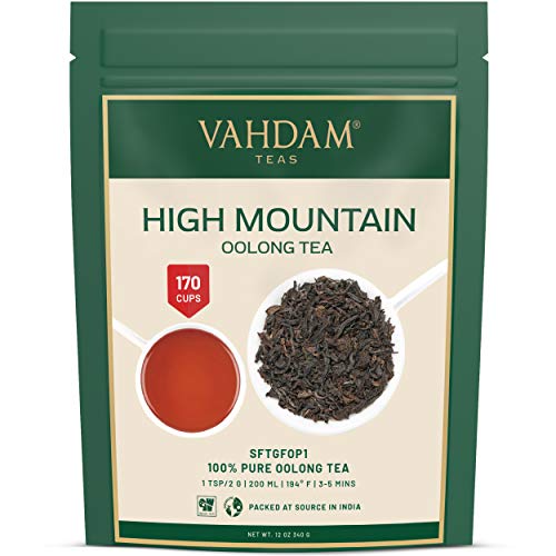 Vahdam, High Mountain Oolong Tea Leaves From Himalayas 150 Cups
