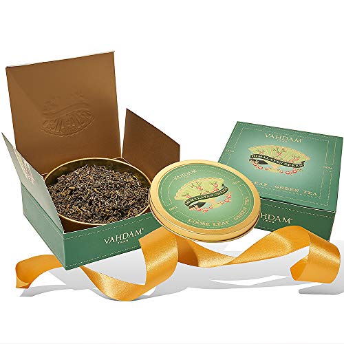 Vahdam, Himalayan Green Tea Gift Set | 100% Natural Ingredients
