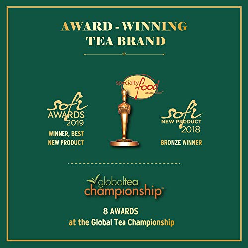 Vahdam, Himalayan Oolong Tea Bags 30 Count - 100% Natural Deto