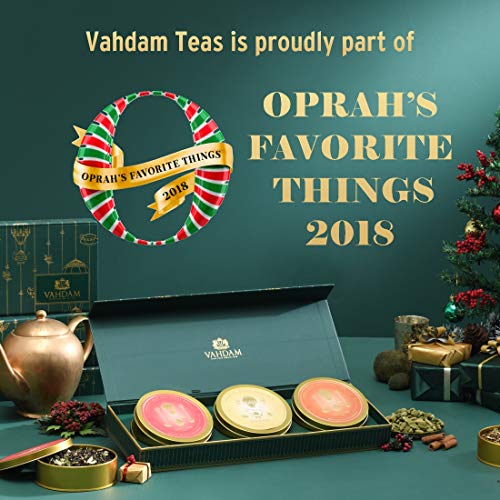 Vahdam, Turmeric Saffron Herbal Tea Loose Leaf 50 Cups| Blend