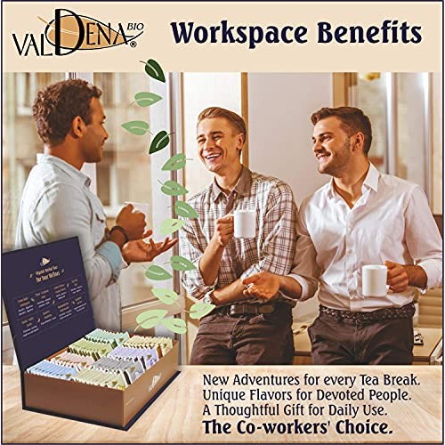 Valdena Bio Organic Herbal Tea Variety Pack, Tea Sampler Gift Se...