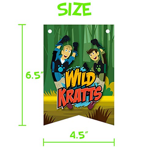 1 Party Packs For Wild Kratts Cake Topper Cupcake Toppers Party
