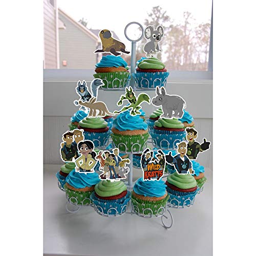 1 Party Packs For Wild Kratts Cake Topper Cupcake Toppers Party