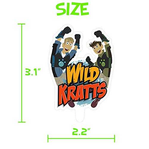 1 Party Packs For Wild Kratts Cake Topper Cupcake Toppers Party