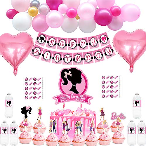 Party Favor For Barbie Party Supplies Theme Decorations Happy Bi