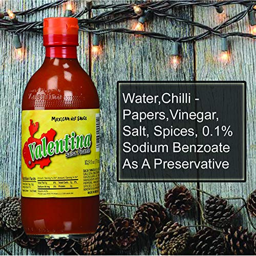 Valentina 12.5 Ounce Hot Sauce | Mexican Picante Salsa Vegan, Sp
