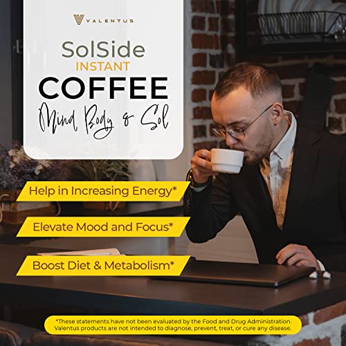 Valentus Solside Coffee, Smooth Taste Coffee Vitamins, Instant C...
