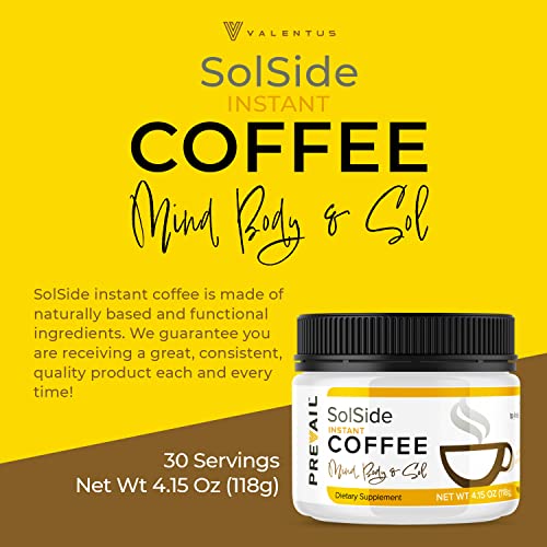 Valentus Solside Coffee, Smooth Taste Coffee Vitamins, Instant C...