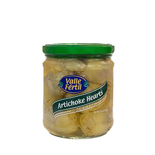 Valle Fertil Whole Artichoke Hearts In Water 14.4 Oz 410 G Gl