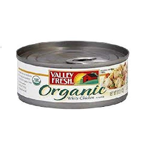Valley Fresh Organic White Chicken - 5 Oz.-Pack Of 12