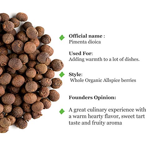 Allspice Whole Berries Organic Spice - All Spice Berry Seasoning