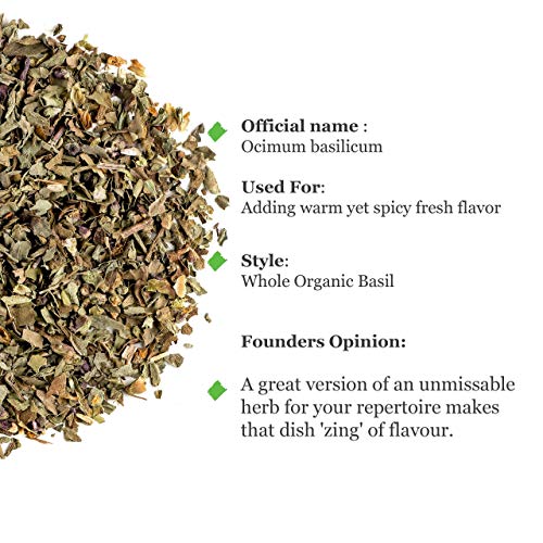 Basil Leaves Organic Culinary Herb - Perfect For Pesto - Sweet B