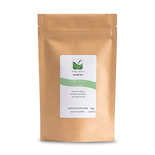 Olive Leaf Tea Organic Greek - Olive Leaves Dried 100G