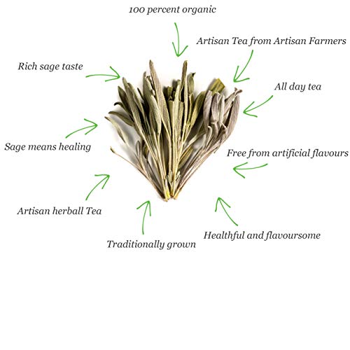 Sage Organic Culinairy Leaves - Gourmet Spice Direct From Greece