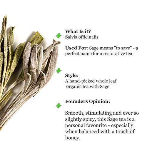 Sage Organic Culinairy Leaves - Gourmet Spice Direct From Greece