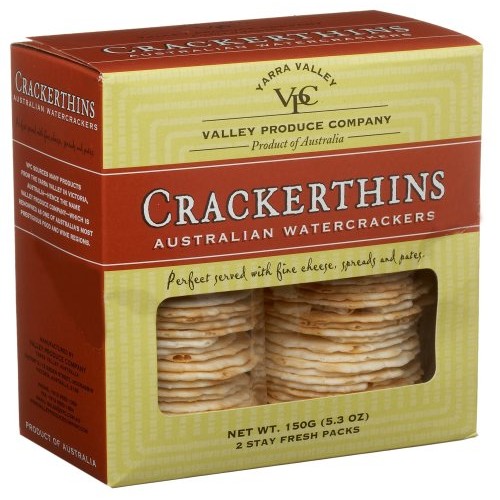 Valley Produce Company Crackerthins, Plain, 5.3-Ounce Boxes Pac