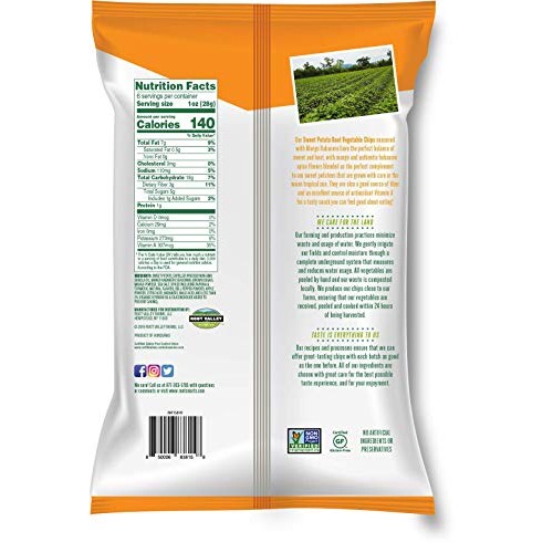 Root Smarts Sweet Potato Maple Bacon Flavored Root Vegetable Chi...