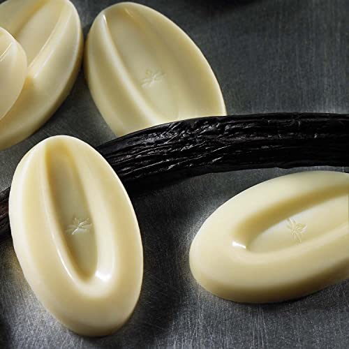 Valrhona Premium French Baking Creamy White Chocolate Discs Fev...