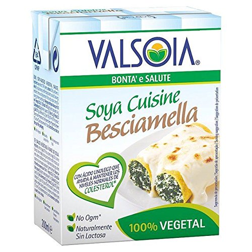 Valsoia Soya Bechamel Sauce - 200Ml 6.76Fl Oz