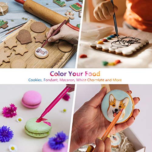 Food Coloring Marker Pens Valuetalks 9Pcs Edible Markers Food Gr